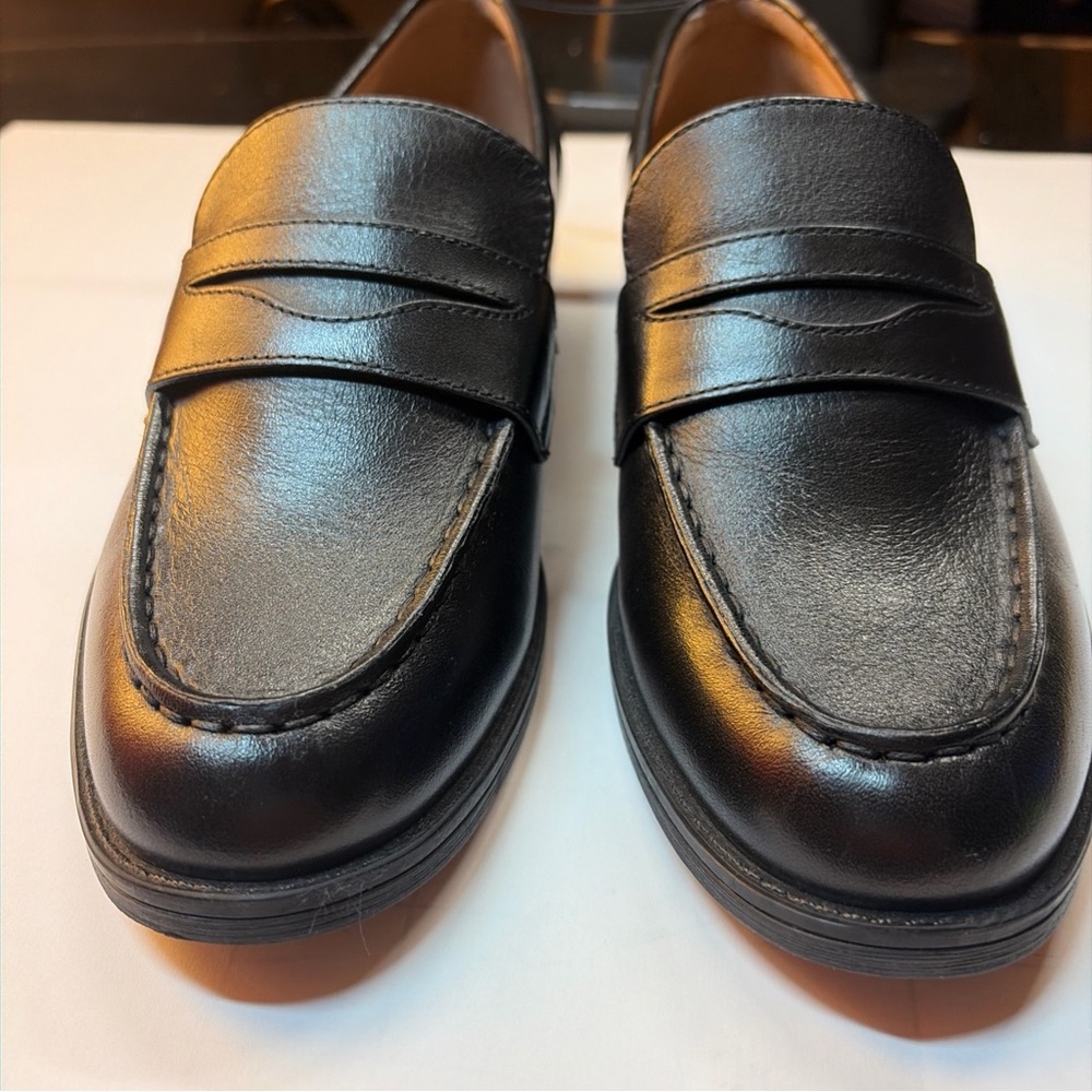 Cole Haan Shoes Womens Size 5B (L23) Black Stassi Penny Loafer LeatherW28188 - Picture 12 of 14